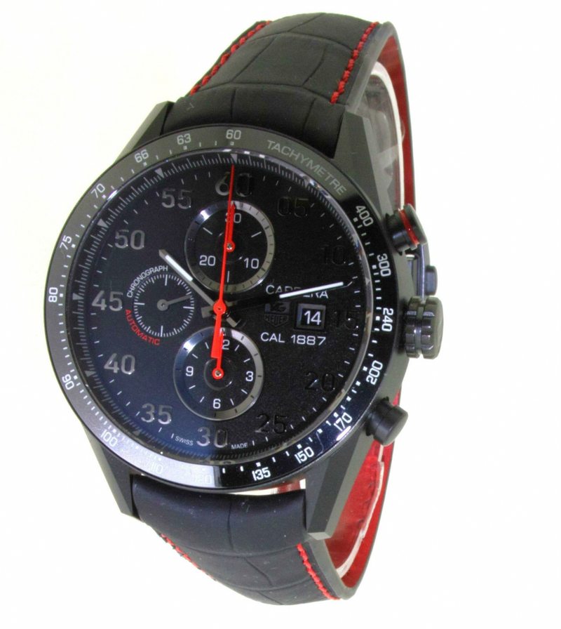 AAA 1:1 Replica TAG-Heuer-Carrera Mens Watches Black Dial Automatic 43MM CAR2A80.FC6237 Watch