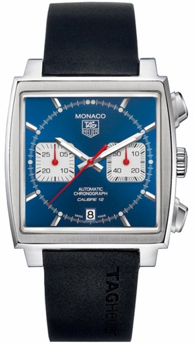 AAA 1:1 Replica TAG-Heuer-Monaco Mens Watches Blue Dial Automatic 39MM CAW2111.FT6005 Watch