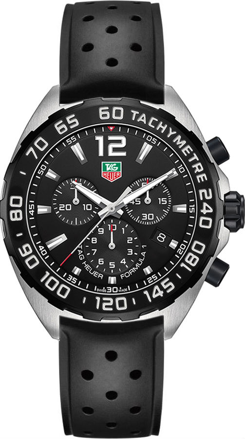 TAG-Heuer-Formula-1 Mens Watches Black Dial Quartz 42MM CAZ1110.FT8023 Watch