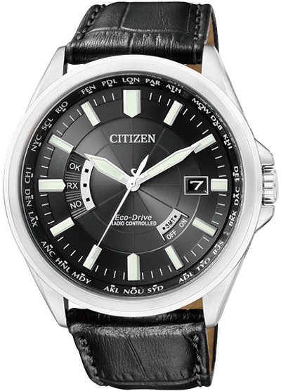 AAA 1:1 Replica Citizen-Eco-Drive Mens Watches Black Dial Eco Drive 44MM CB0011-00E Watch