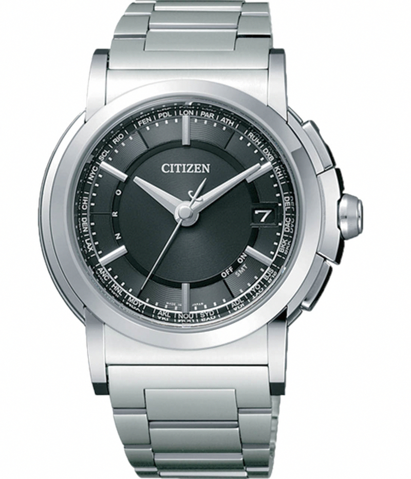 AAA 1:1 Replica Citizen-Eco-drive Mens Watches Black Dial Eco Drive 42.3MM CB1000-51E Watch