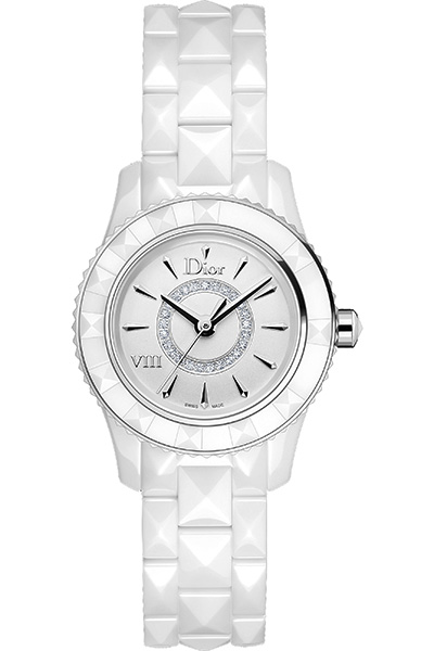 AAA 1:1 Replica Christian-Dior Ladies Watches Silver Dial Quartz 28MM CD1221E2C001 Watch
