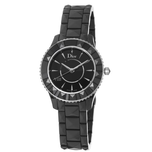AAA 1:1 Replica Christian-Dior Ladies Watches Black Dial Quartz 33MM CD1231E0C001 Watch