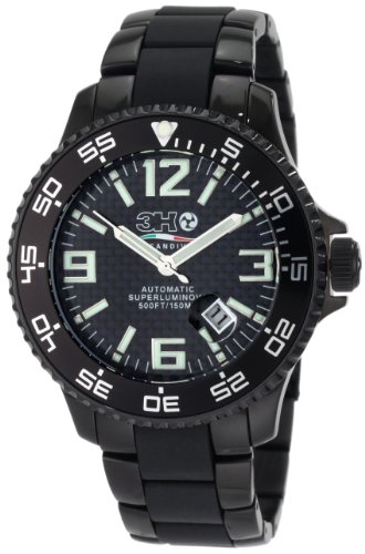 AAA 1:1 Replica 3h Mens Watches Black Dial Automatic self wind 45MM CDS8N Watch