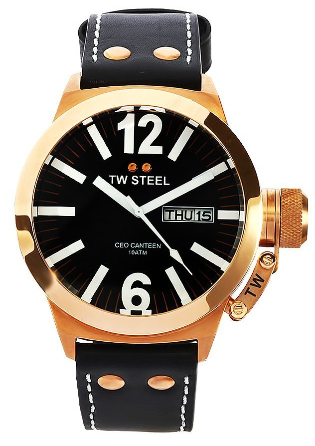 AAA 1:1 Replica TW-Steel Mens Watches Black Dial Quartz 45MM CE1021 Watch