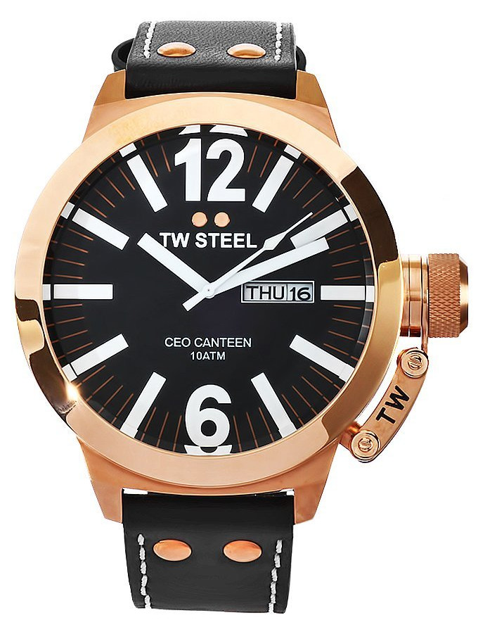 AAA 1:1 Replica TW-Steel Mens Watches Black Dial Quartz 50MM CE1022 Watch