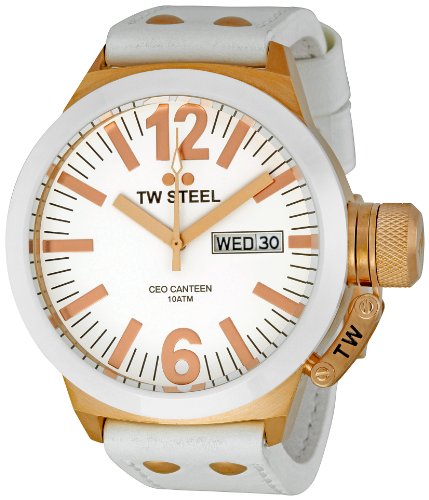 AAA 1:1 Replica TW-Steel Mens Watches White Dial Quartz 45MM CE1035 Watch