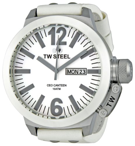 AAA 1:1 Replica TW-Steel Mens Watches White Dial Quartz 50MM CE1038 Watch