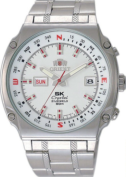 AAA 1:1 Replica Orient Mens Watches White Dial Automatic CEM5H003W Watch