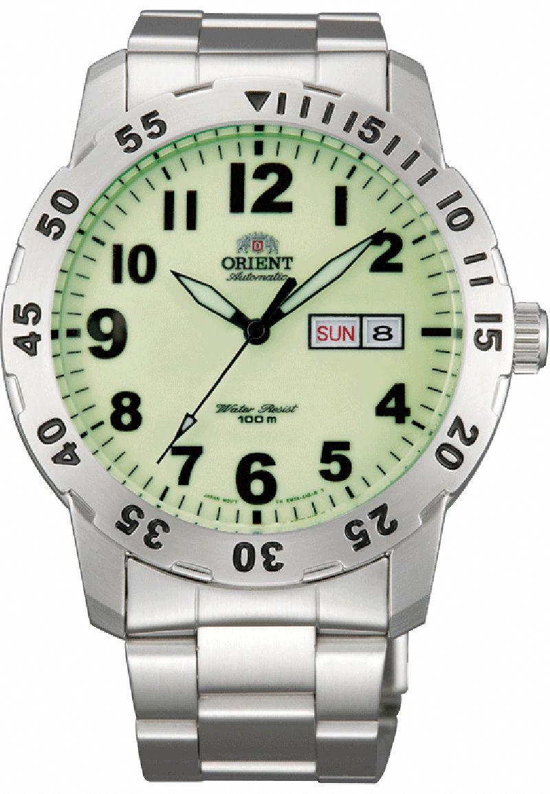 AAA 1:1 Replica Orient Mens Watches White Dial Automatic Self-wind 43MM CEM7A002R Watch