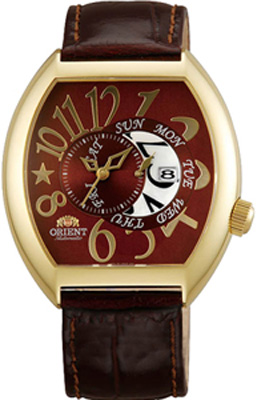 AAA 1:1 Replica Orient Ladies Watches Brown Dial 40MM CESAC001T Watch