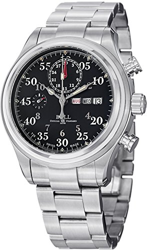 AAA 1:1 Replica Ball-Trainmaster Mens Watches Black Dial Automatic 43MM CM1030D-S1J-BK Watch