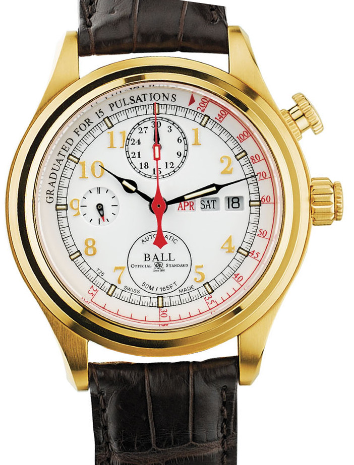 AAA 1:1 Replica Ball-TrainMaster Mens Watches White Dial Automatic 43MM CM1032D-PG-L1J-WH Watch