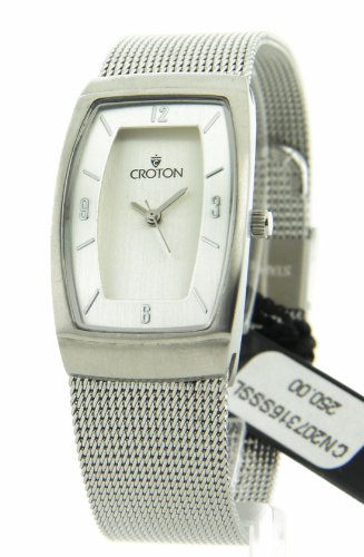 AAA 1:1 Replica Croton Ladies Watches Silver Dial Japanese Quartz 35MM CN207316SSSL Watch