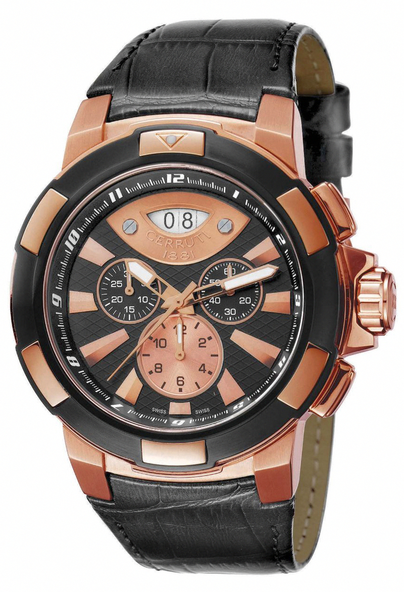 AAA 1:1 Replica Cerruti Mens Watches Multiple Colors Dial Quartz 45MM CT100781S03 Watch