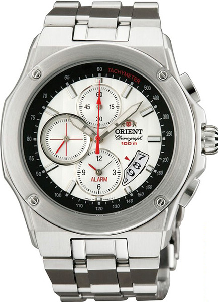 AAA 1:1 Replica Orient-Chronograph Mens Watches White Dial 49MM CTD0S002W Watch