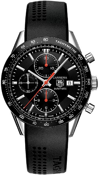 AAA 1:1 Replica TAG-Heuer-Carrera Mens Watches Black Dial Automatic 41MM CV2014.FT6007 Watch
