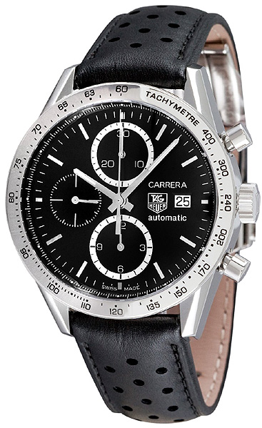 AAA 1:1 Replica TAG-Heuer-Carrera Mens Watches Black Dial Automatic 44MM CV2016.FC6233 Watch