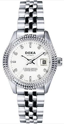 AAA 1:1 Replica DOXA-Noble-I-Collection Ladies Watches White Dial Automatic D102SWH Watch