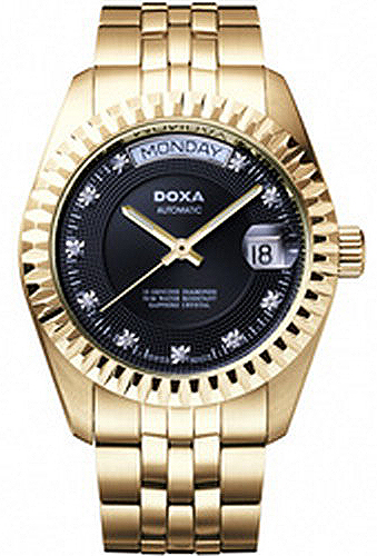 AAA 1:1 Replica DOXA-Noble-II-Collection Mens Watches Black Dial Automatic D103KBK Watch