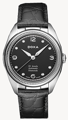 AAA 1:1 Replica DOXA-Modern-Vintage-I-Collection Mens Watches Black Dial Automatic D118SBK Watch