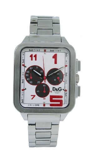 AAA 1:1 Replica D-G-Round-Shape Mens Watches White Dial Japanese Quartz 34.5MM DW0185 Watch