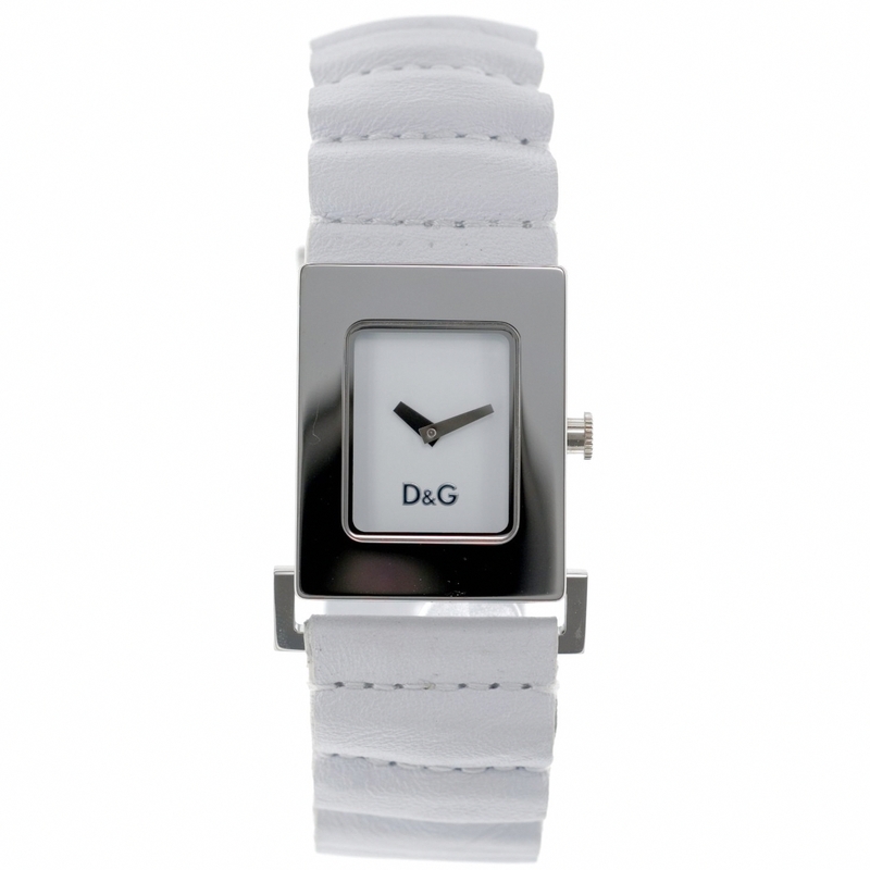 AAA 1:1 Replica D-G-Mineral Ladies Watches White Dial Quartz 21 x 25MM DW0206 Watch