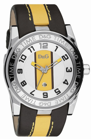 AAA 1:1 Replica D-G-Unofficial Mens Watches Silver Dial Quartz DW0215 Watch