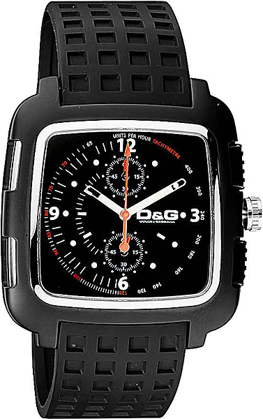 AAA 1:1 Replica D-G-Square Mens Watches Black Dial Quartz DW0362 Watch