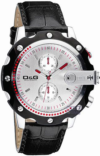 AAA 1:1 Replica D-G Mens Watches Silver Dial Quartz 47MM DW0366 Watch