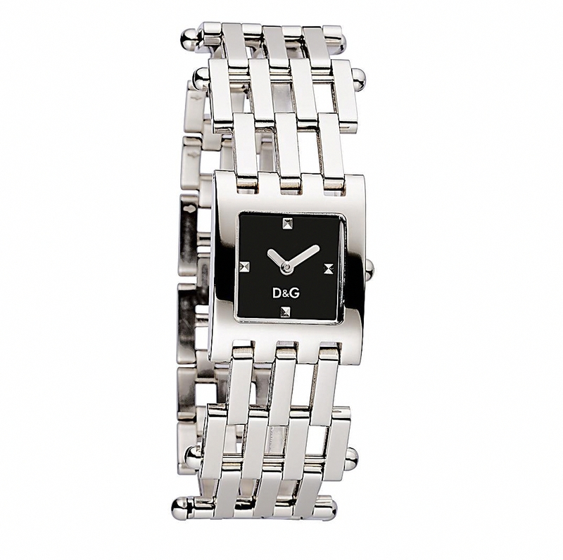 AAA 1:1 Replica D-G-Mineral Ladies Watches Black Dial Quartz 24MM DW0405 Watch
