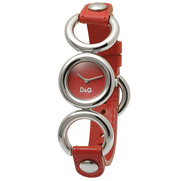 AAA 1:1 Replica D-G-Mineral Ladies Watches Red Dial Quartz 26MM DW0409 Watch