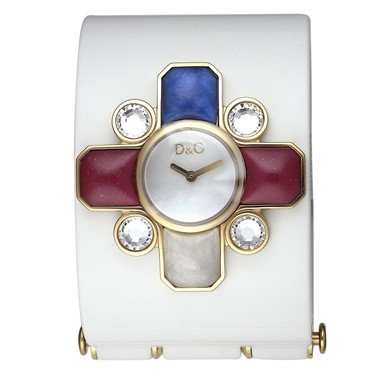 AAA 1:1 Replica D-G-Mineral Ladies Watches White Dial Quartz 20MM DW0434 Watch