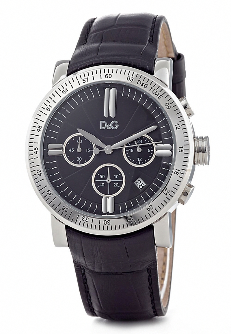 AAA 1:1 Replica D-g-Mineral Mens Watches Black Dial Quartz 48MM DW0486 Watch
