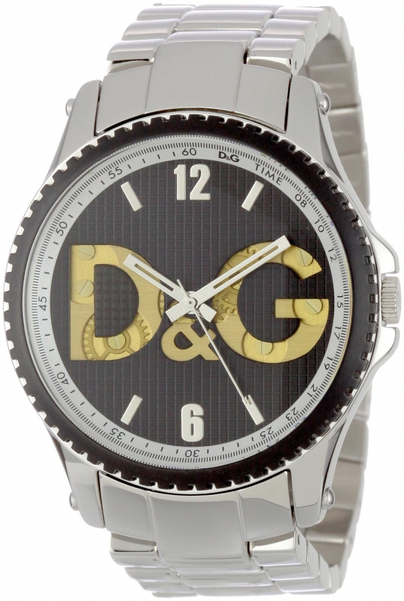 AAA 1:1 Replica D-G-Mineral Mens Watches Black Dial Quartz 44MM DW0703 Watch