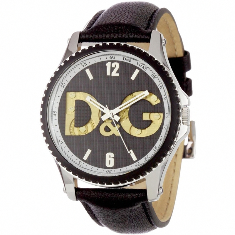 AAA 1:1 Replica D-G-Mineral Mens Watches Black Dial Quartz 39MM DW0707 Watch