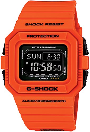 AAA 1:1 Replica Casio-G-shock Mens Watches Black Dial Quartz 45.4 x 46.2MM DW-D5500MR-4 Watch