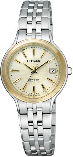 AAA 1:1 Replica Citizen-Japan-Domestic-Exceed Ladies Watches Beige Dial Solar Quartz (Solar Radio) 26MM EBD75-2792_japan Watch