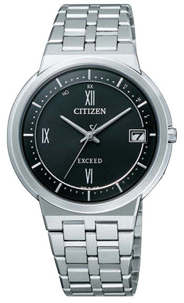 AAA 1:1 Replica Citizen-Japan-Domestic-Exceed Mens Watches Black Dial Solar Quartz (Solar Radio) 36MM EBG74-2811_japan Watch