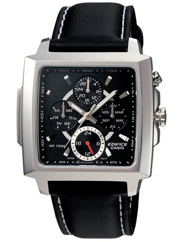 AAA 1:1 Replica Casio-Edifice Mens Watches Black Dial Quartz 44.8MM EF-324L-1AV Watch