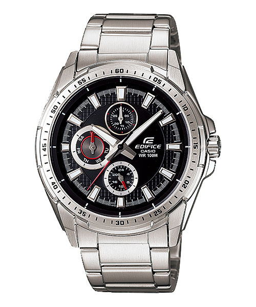 AAA 1:1 Replica Casio-Edifice Mens Watches Black Dial Quartz 43.8MM EF-336D-1AV Watch