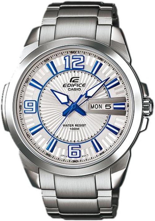 AAA 1:1 Replica Casio-Edifice Mens Watches White Dial Quartz 45.3MM EFR-103D-7A2 Watch