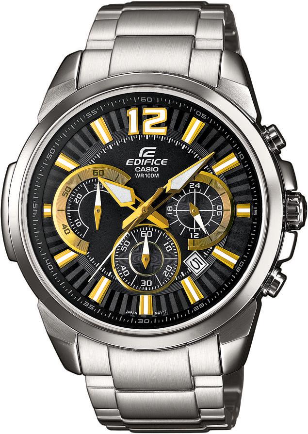 AAA 1:1 Replica Casio-Edifice Mens Watches Black Dial Quartz 46.3MM EFR-535D-1A9 Watch