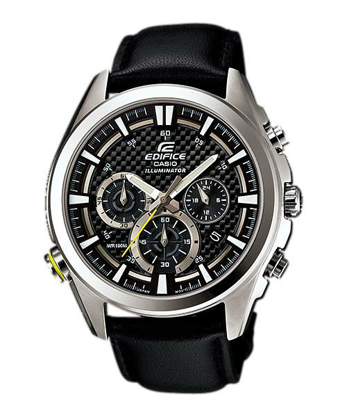 AAA 1:1 Replica Casio-Edifice Mens Watches Black Dial Quartz 45MM EFR-537L-1A Watch