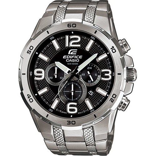 AAA 1:1 Replica Casio-Edifice Mens Watches Black Dial Quartz 49MM EFR-538D-1A Watch