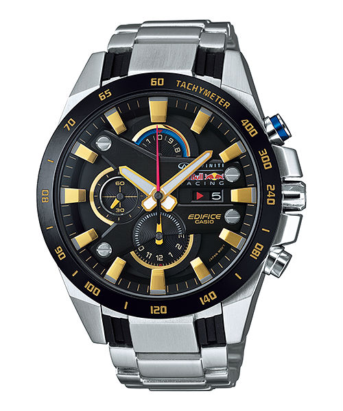 AAA 1:1 Replica Casio-Edifice Mens Watches Black Dial Quartz 54 x 48.1MM EFR-540RB-1A Watch