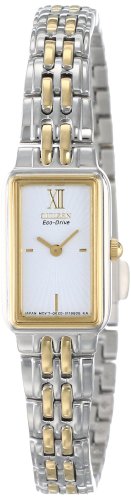 AAA 1:1 Replica Citizen Ladies Watches White Dial Eco Drive 23 x 12MM EG2824-55A Watch