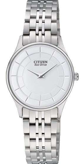 AAA 1:1 Replica Citizen-Eco-drive Ladies Watches White Dial Eco Drive 25MM EG3210-51A Watch
