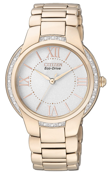 AAA 1:1 Replica Citizen Ladies Watches White Dial Eco Drive 35MM EM0093-59A Watch