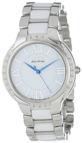 AAA 1:1 Replica Citizen-Eco-drive Ladies Watches White Dial Eco Drive 35MM EM0170-50A Watch